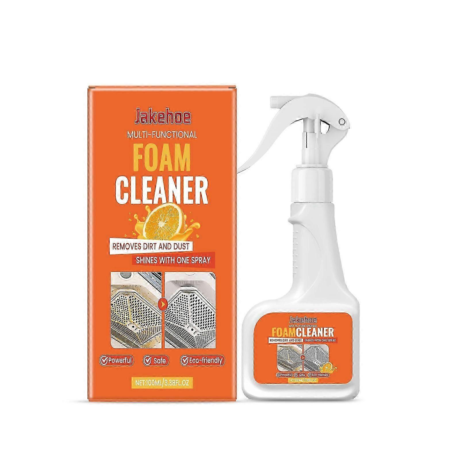 Jakehoe Multi-Functional Cleaner Foamed Cleaner Multi-Purpose Household Products Dissolve Stains And Remove Oil