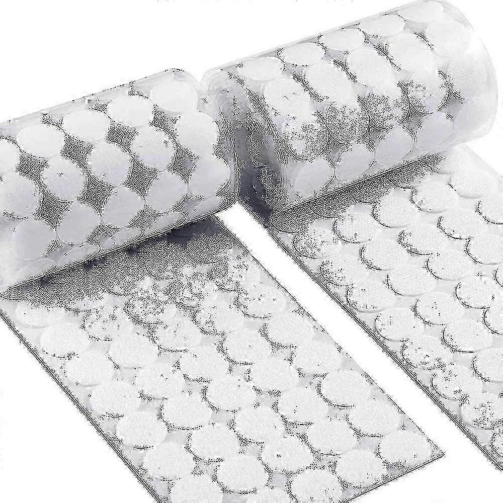 15mm Hook And Loop 100 Pairs Diameter Hook And Loop Self Adhesive Round