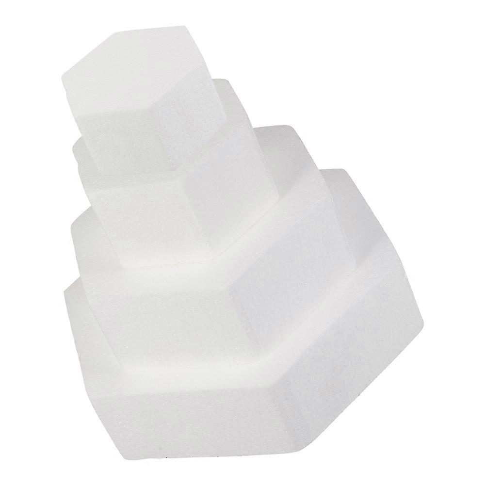 4Pcs Handcrafted Fake Cakes Multi-function Cake Dummies Reusable Cake Models Party Accessory