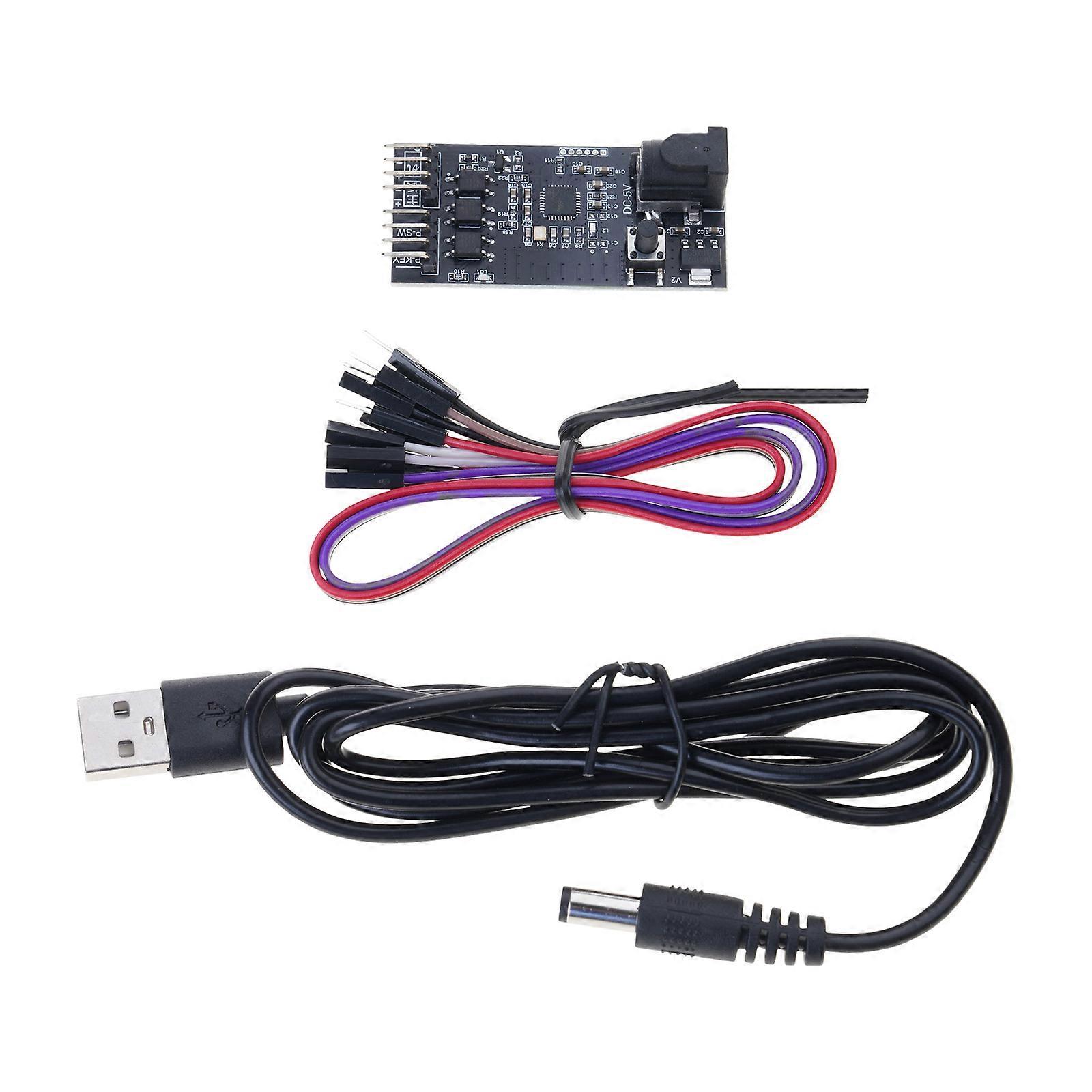 2.4Ghz Wi-Fi Remote Computer Power Switch Module Wireless Remote Computer Power/Reset/Boot WiFi Relay Switch Module Multicolor