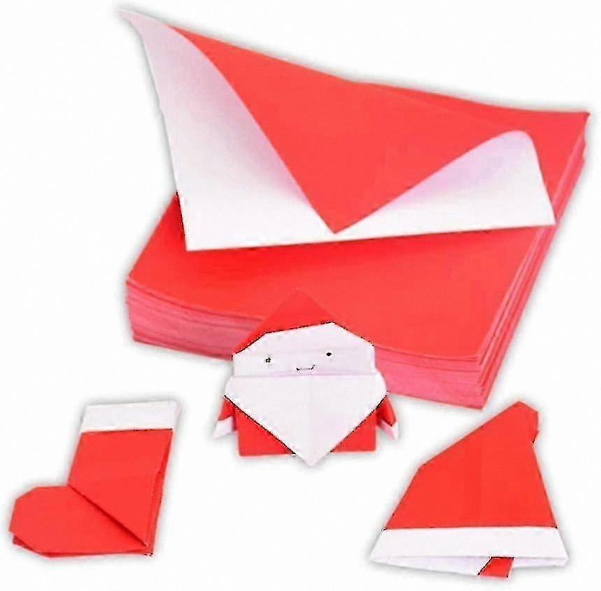 100 Sheets Double-Sided Origami Craft Paper for Folding Art Projects