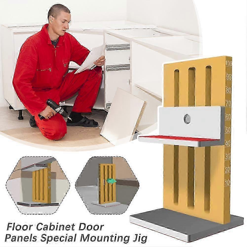 Cabinet Door Mounting Jig Adjustable Concealed Door Hinge Jig Install Tool