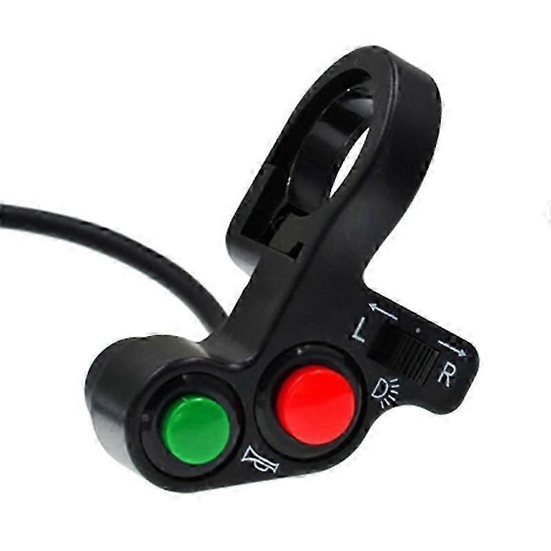 Motorcycle ATV 22mm Handlebar Horn And Headlight Combination Switch Button