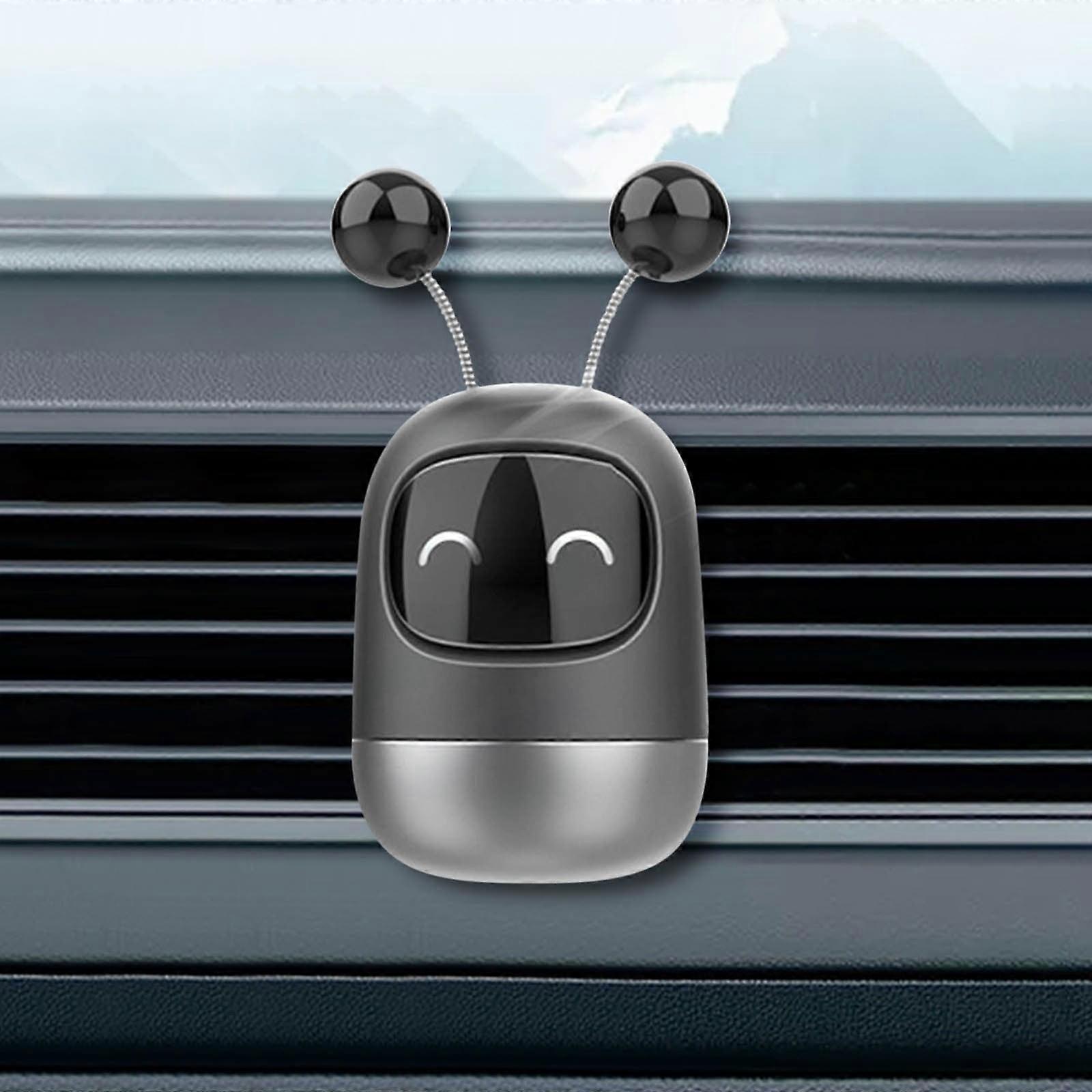 YiFudd Car Perfume Freshener Freshener Vent Clip Auto Perfume Diffuser Cute Robot Car Diffuser Solid Aromatherapy On Ornament Decor