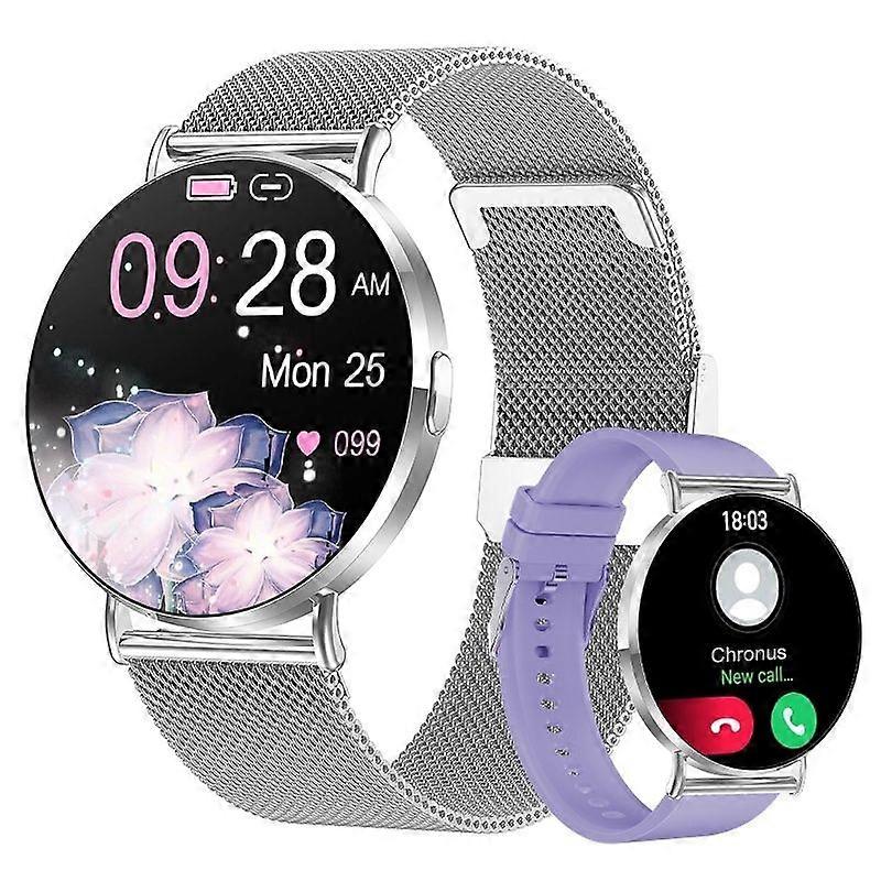 QS05 Smartwatch 1.32-inch AMOLED Ultra Clear Screen Fitness Tracker with SpO2/heart Rate/Sleep Tracking