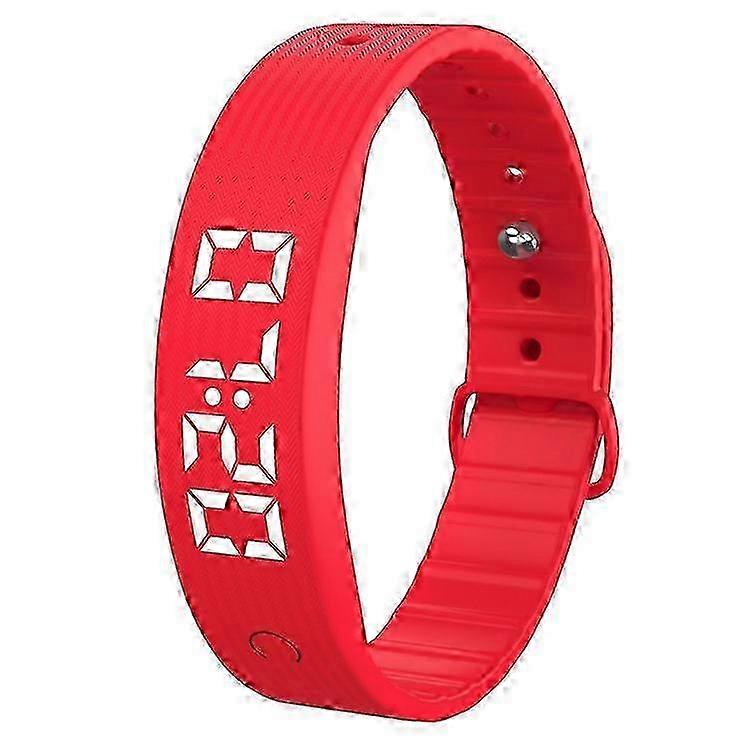 W5SV Smart Bracelet with Vibrating Alarm, Sleep Monitoring Digital Display Electric Watch-jmsjy