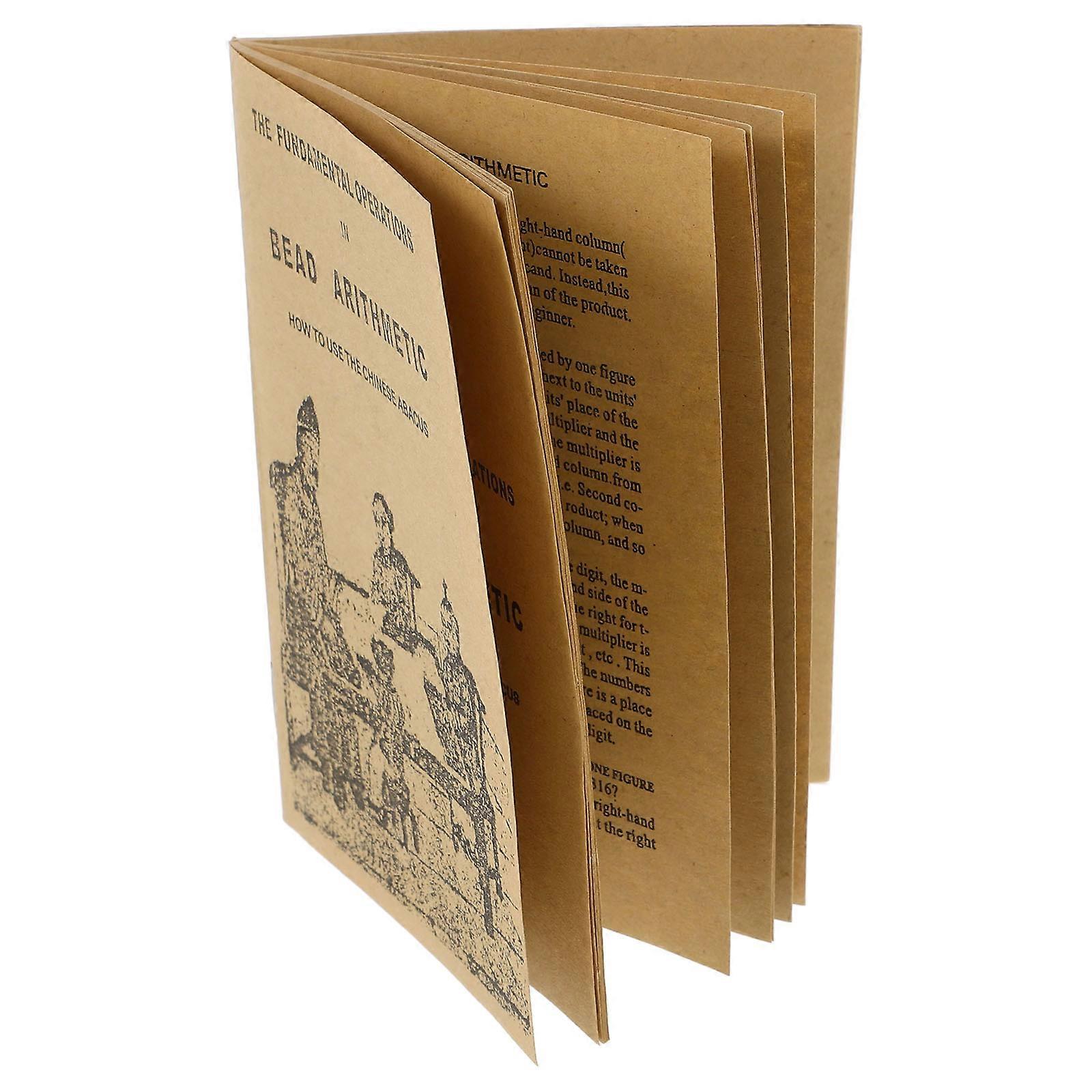 English Abacus Instruction Manual Guidebook for Learning with Detailed Rules