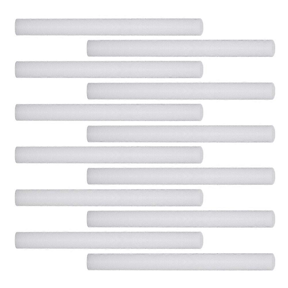 White Foam Sticks Sofa Accessory for Gap Filling 12Pcs Elastic Cushion Rods