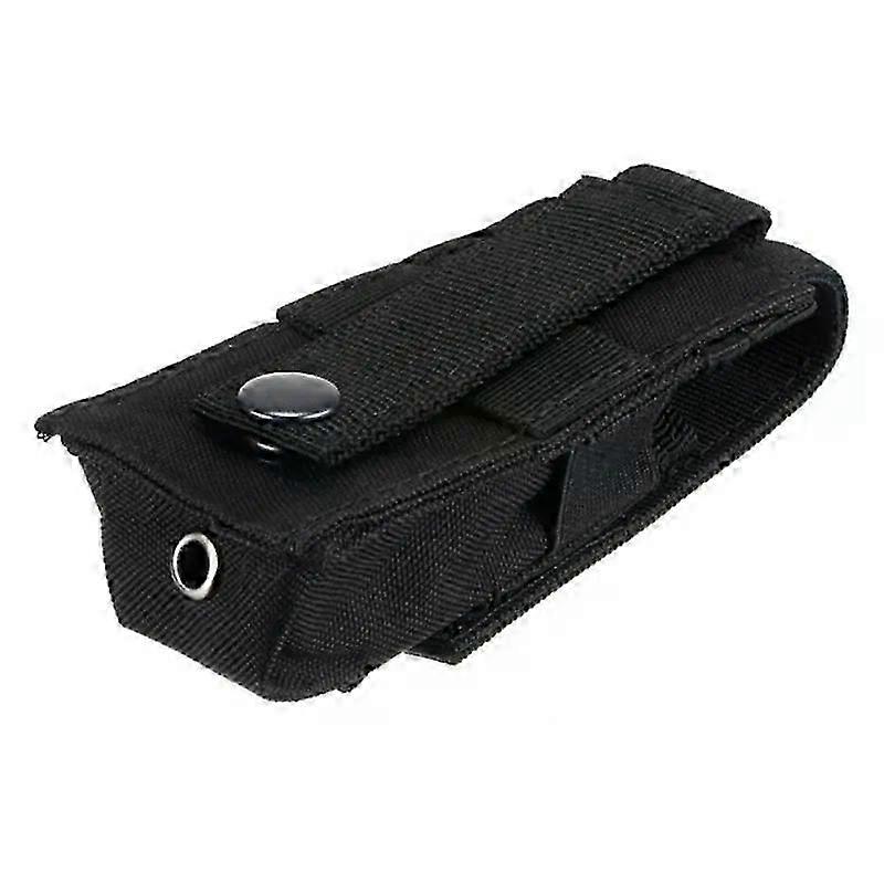 Tactical Molle Flashlight Pouch Torch Holder Magazine Single Mag Bag Knife Holster M5 Edc 9mm Outdoor Hunting Waist Bag