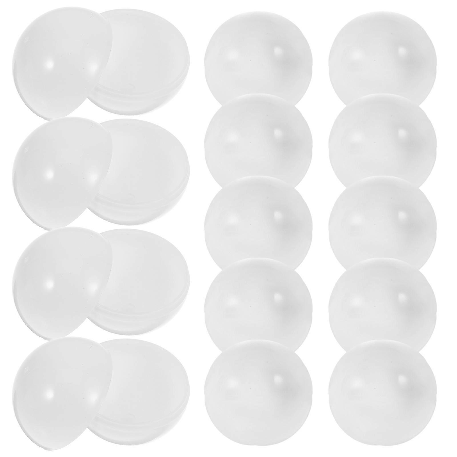 30pcs Openable Lottery Balls Lightweight Raffle Balls Reusable Empty Raffle Balls