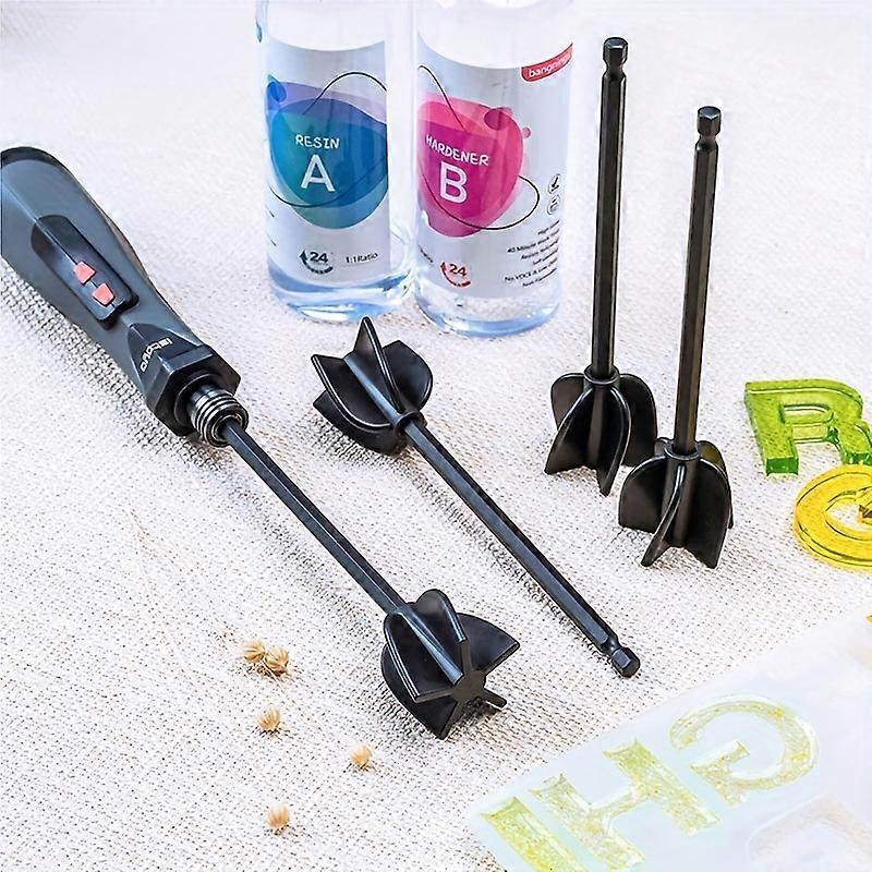 1pc Resin Mixer Paddles For Resin Drill, Epoxy Mixer Attachment For Drill, Paint Mixer/Paint Stirrer For Mixing Resin