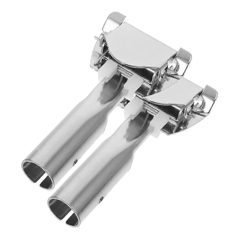 Iron Mop Pole Clamp Replacement Set with 2Pcs Clips for Home Cleaning Use