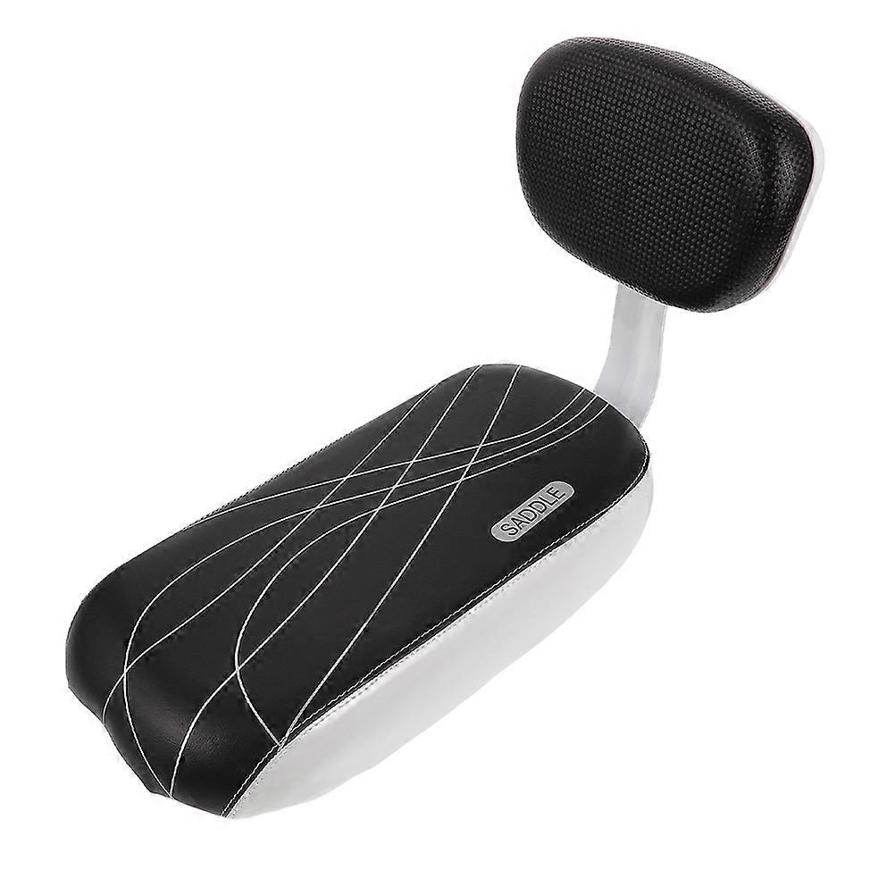 Bike Backseat with Cushion for Rear Use 1Set Comfortable Backrest