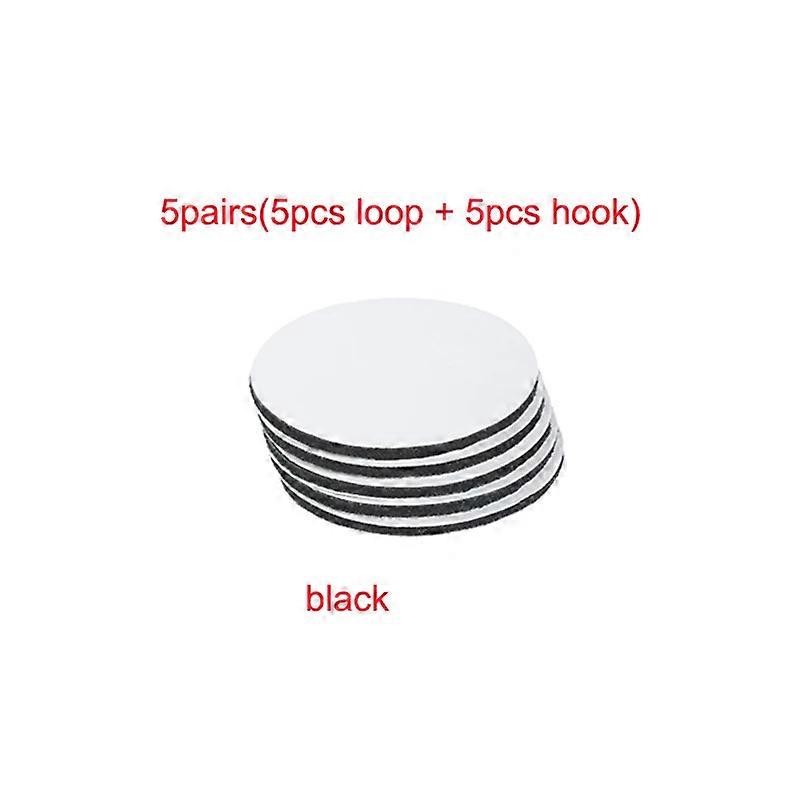 5-30Pairs Self Adhesive Hook and Loop Fastener Dots Sticky Nylon Hook Loop Interlocking Adhesive Tape Sofa Carpet Anti Slip Mat