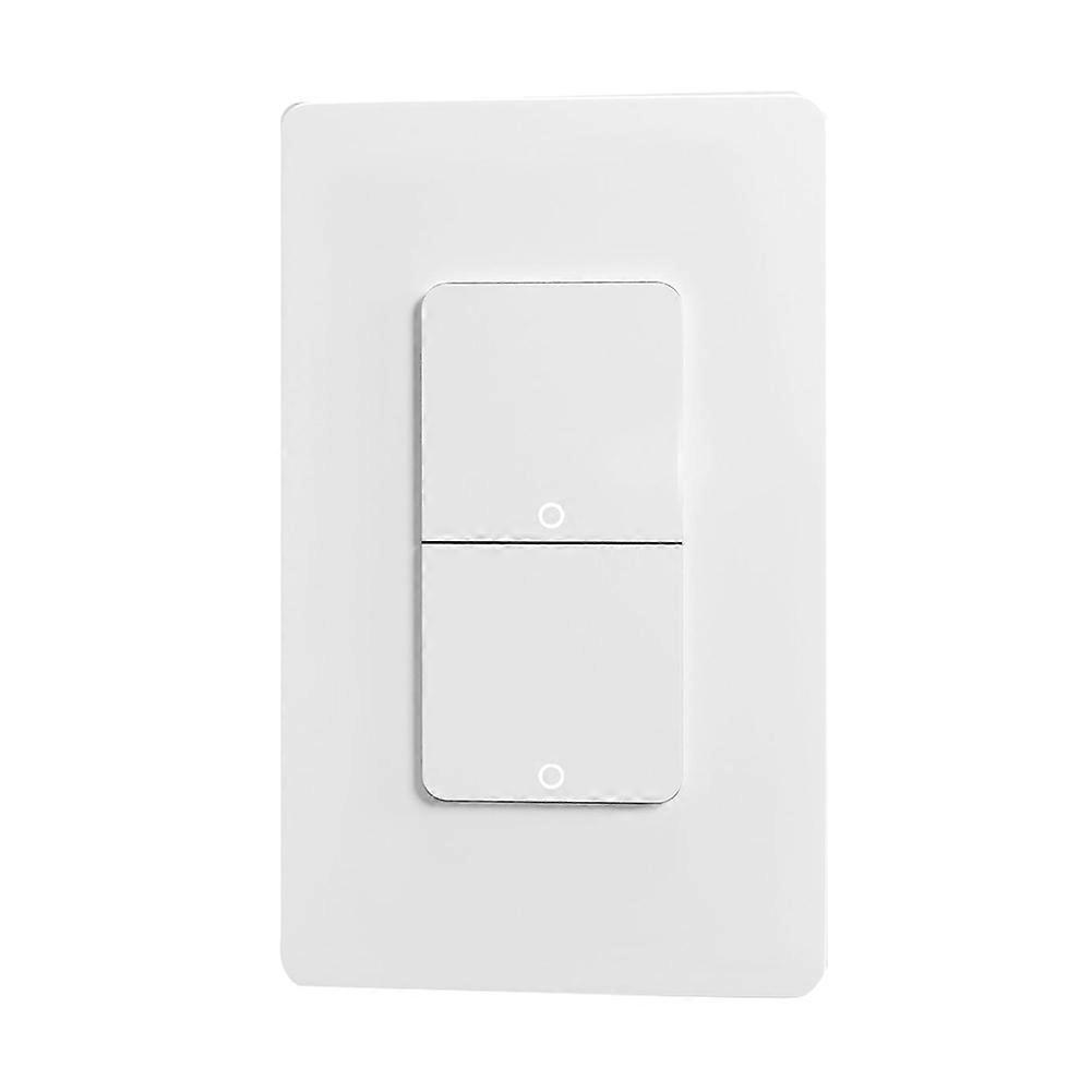 Tuya Zigbee Switch Single Fire Zero Fire Universal Switch Remote Timing Control 120Type Pushbutton Wall Switch US Plug B