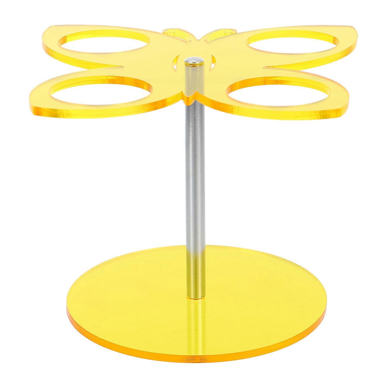 Acrylic Ice Cream Holder Cone Rack for 5Pcs Desktop Display