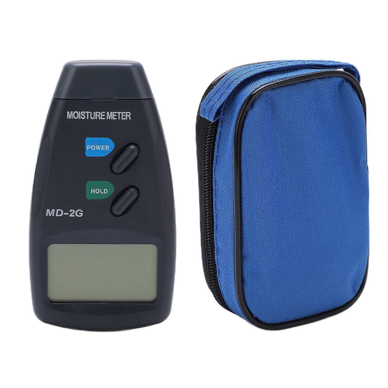 Moisture Meter with LCD Display, Precise Wood Moisture Tester for Lumber Flooring and Paper