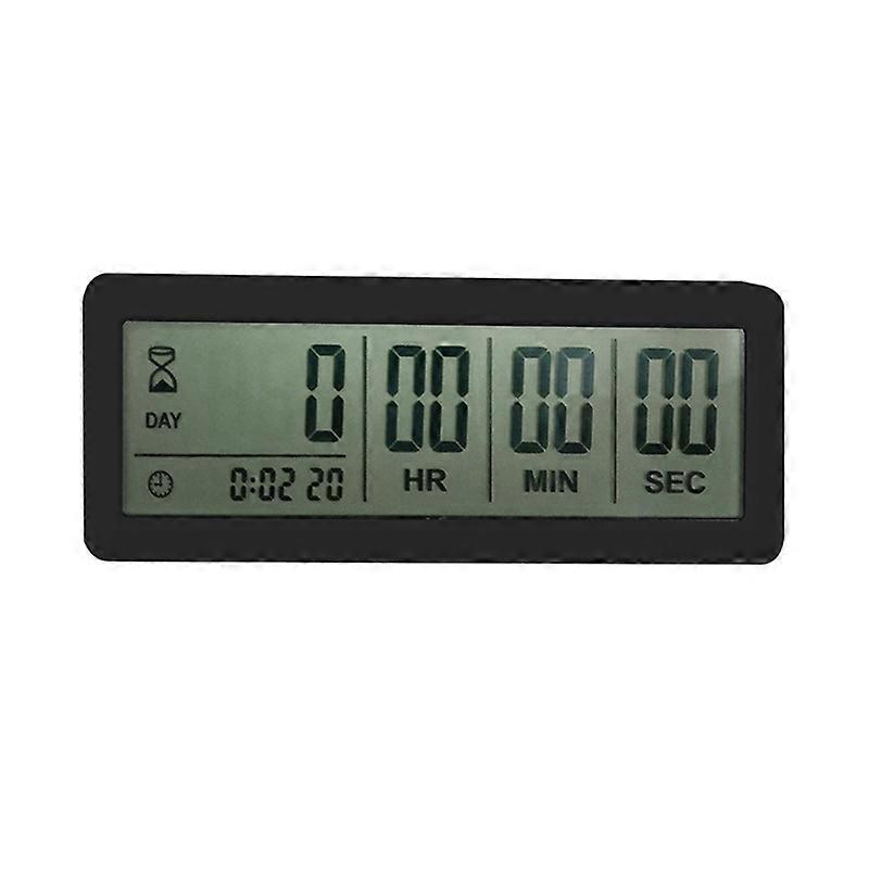 Big Digital Countdown Days Timer Clocks 999 Days Count Down Clock Timer ABS Material 2 Colors for Graduation Lab Kitchen