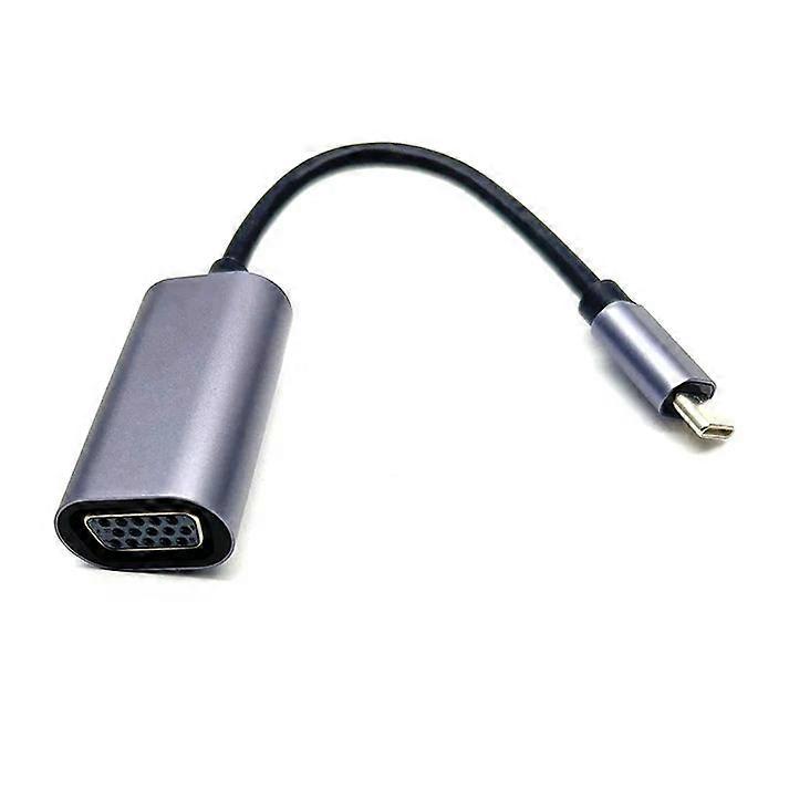 Usb3.1-c Type-c To Vga Adapter Full Hd 1080p