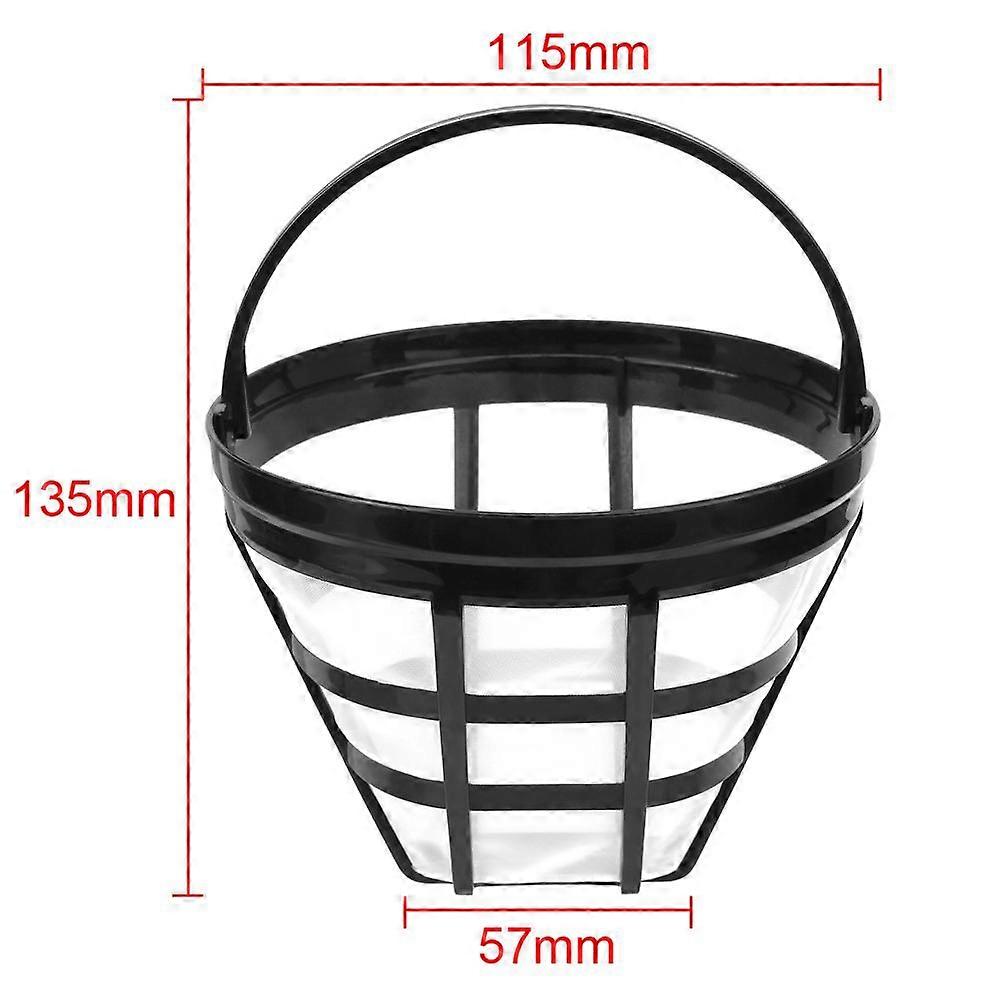 Coffee Machine Strainer Mesh Reusable Coffee Maker Accessories Refillable Basket Cup Style Coffee Filter Brewer Tool