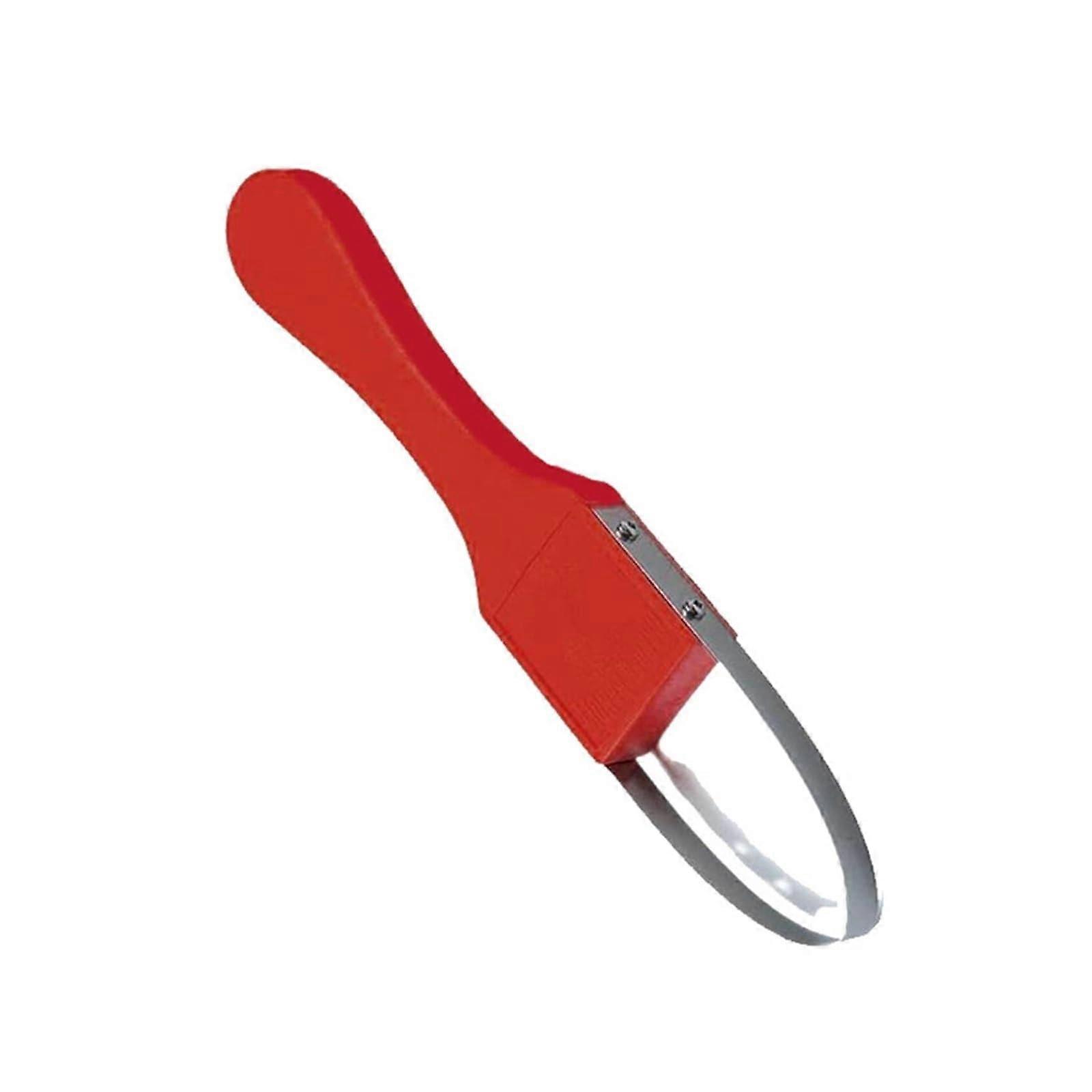 Weeding Tool with Sharp Loop Design, Ergonomic Comfort Grip, Durable Stainless Steel Root Puller