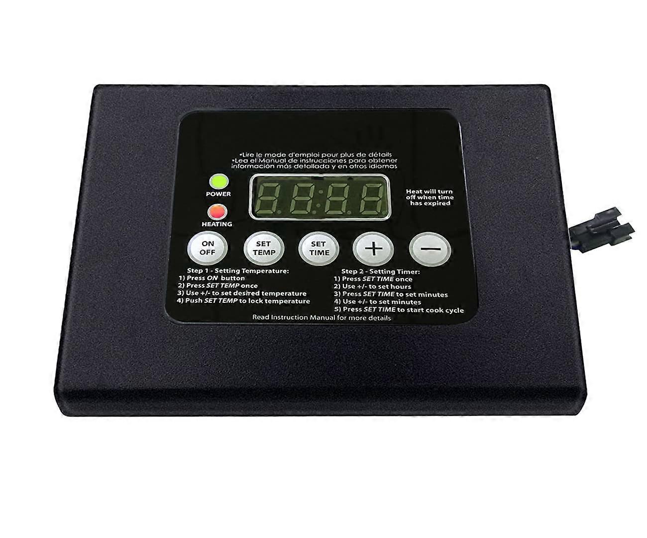 Digital Control Panel with LED Display for Masterbuilt ESQ30B ESQ30S 20070106 Electric Smoker