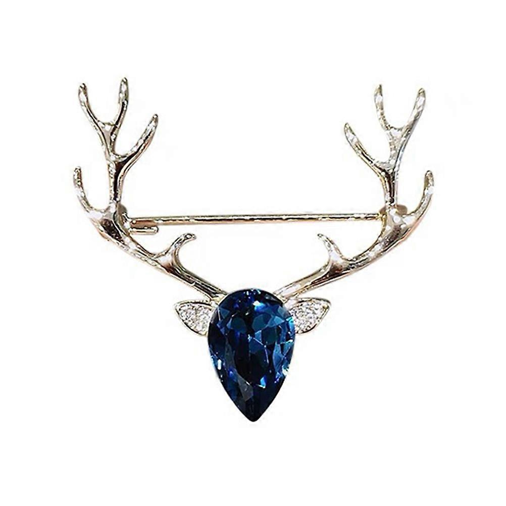 Alloy Deer Brooch for Decor Clothes Lapel Pin Accessory