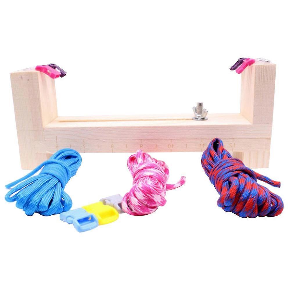 Parachute Bracelet Crafting Kits with Buckles