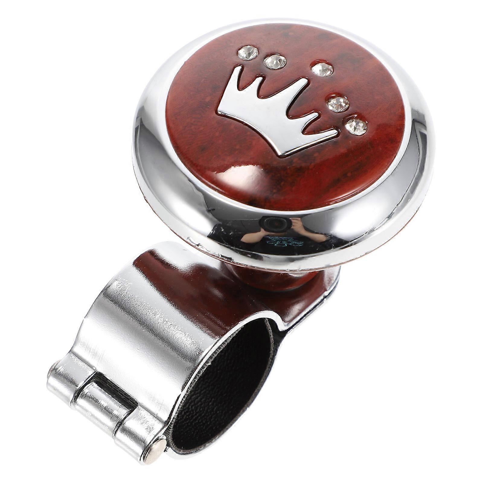 Knob Durable Car Round Silver Easy Installation Reduce Resistance 1Set