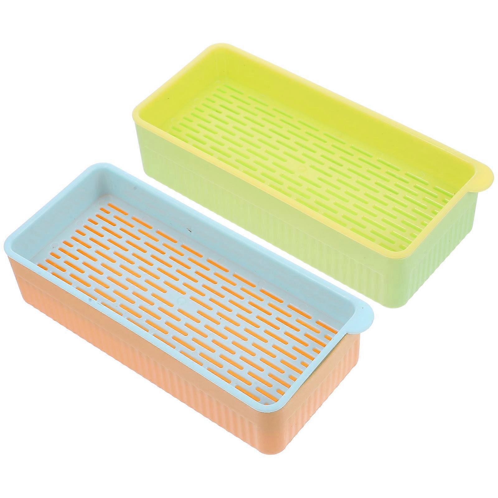 Cat Grass Planter for Home Use 2Pcs Practical Soilless Planting Box