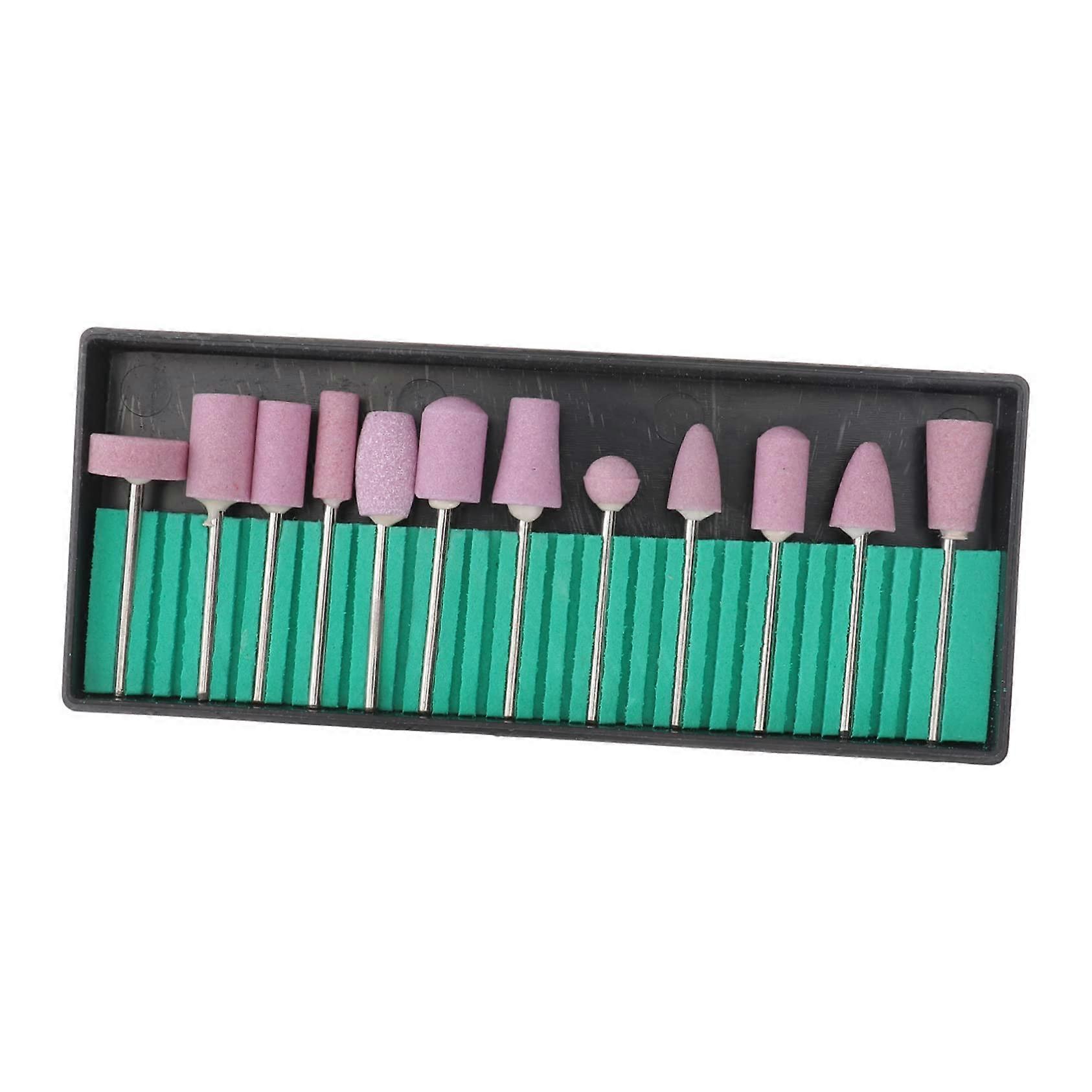 Professional Nail Drill Bits Set for Precise Nail Shaping and Fast Gel Removal, Multiple Grit Options
