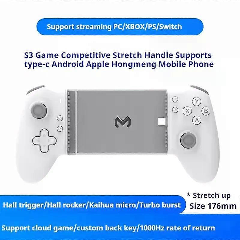 Gamepad Gaming Control For Mobile Android Cell Phone Cellular PC Tablet Hall Effect Joystick Command Type C Game Pad Controller