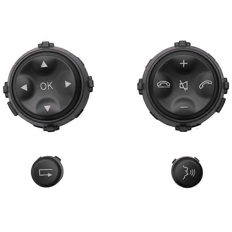 Car Multifunction Steering Wheel Button Black