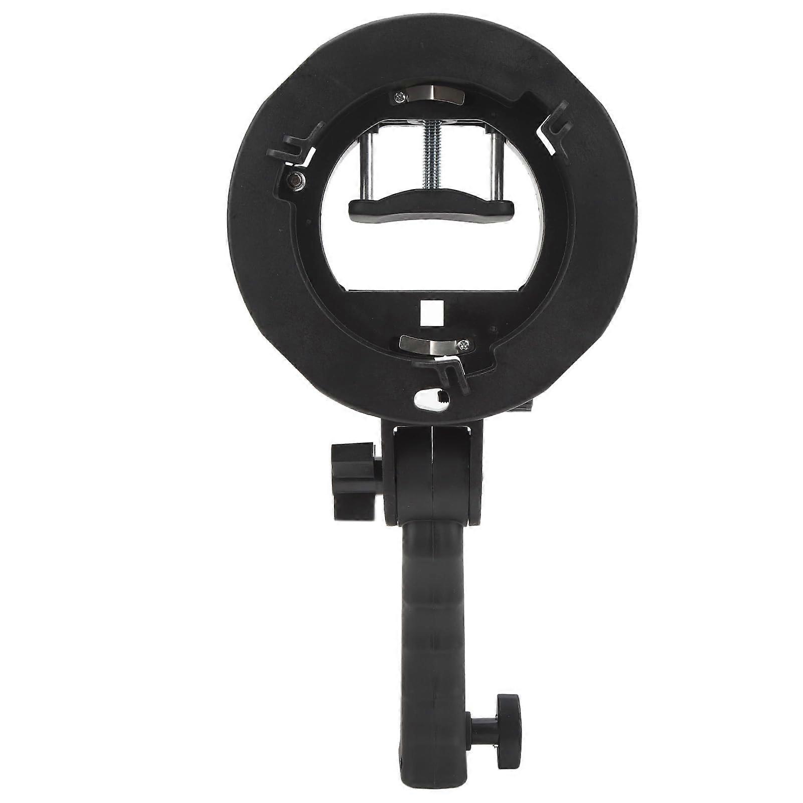 Flash Bracket Camera Flash Mount with Flexible Tilt Control and Ergonomic Large Handle