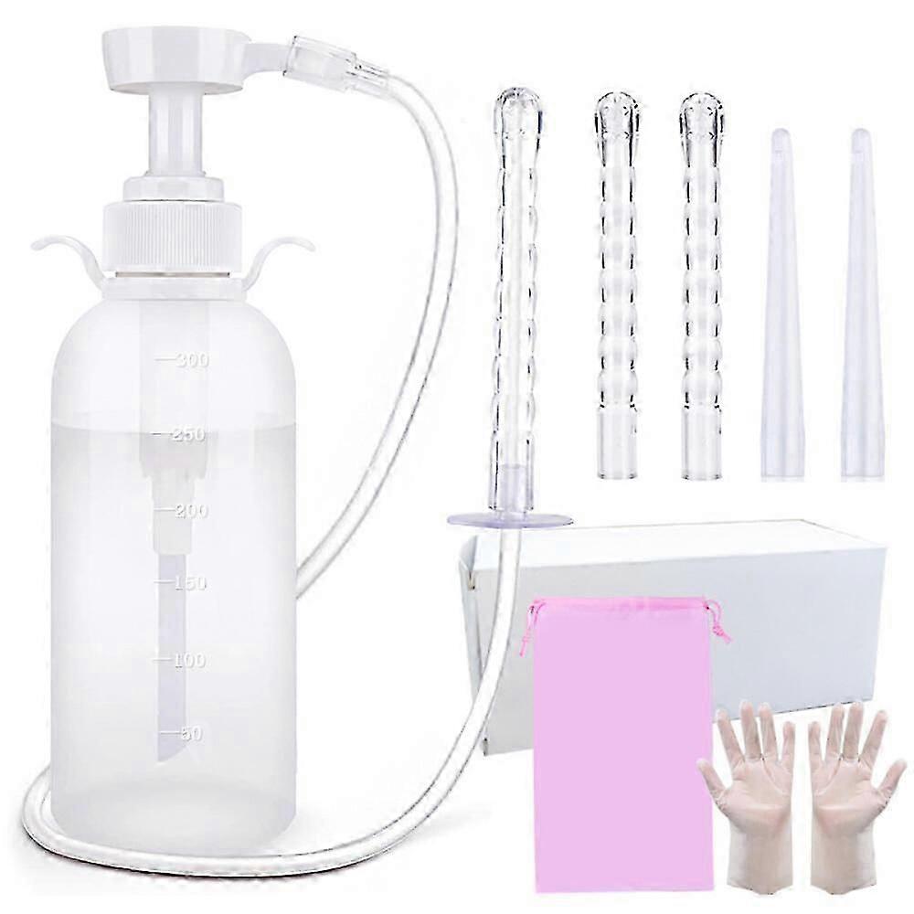Enema Kit for Colon Cleansing - Anal Douche Anti Back-Flow