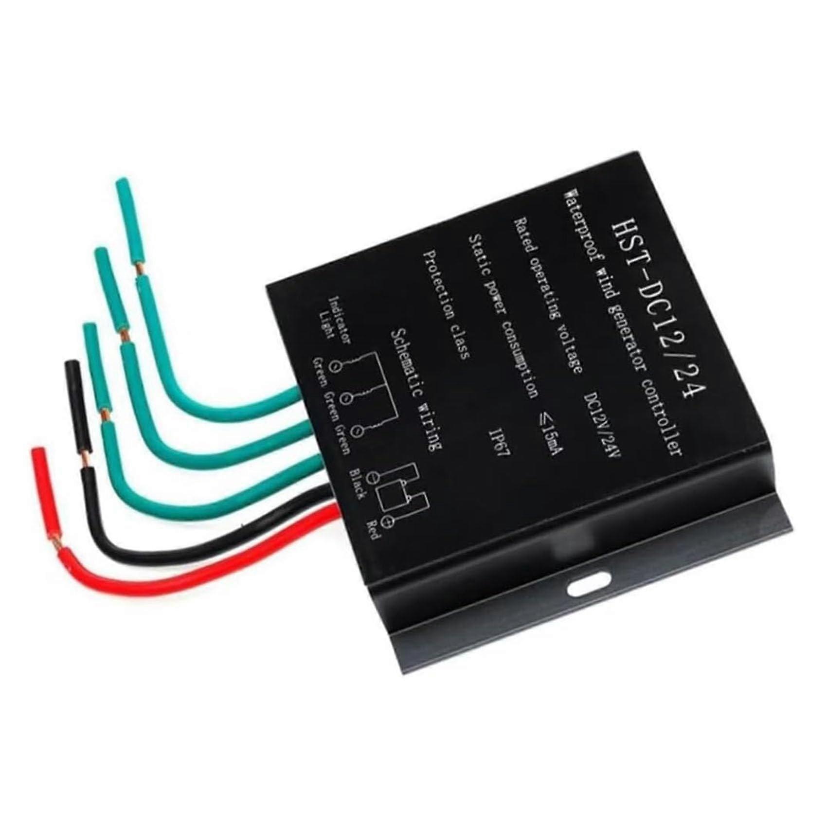 48V MPPT Wind Turbine Charge Controller, Automatic Voltage Detection, IP67 Waterproof, 12V/24V/48V