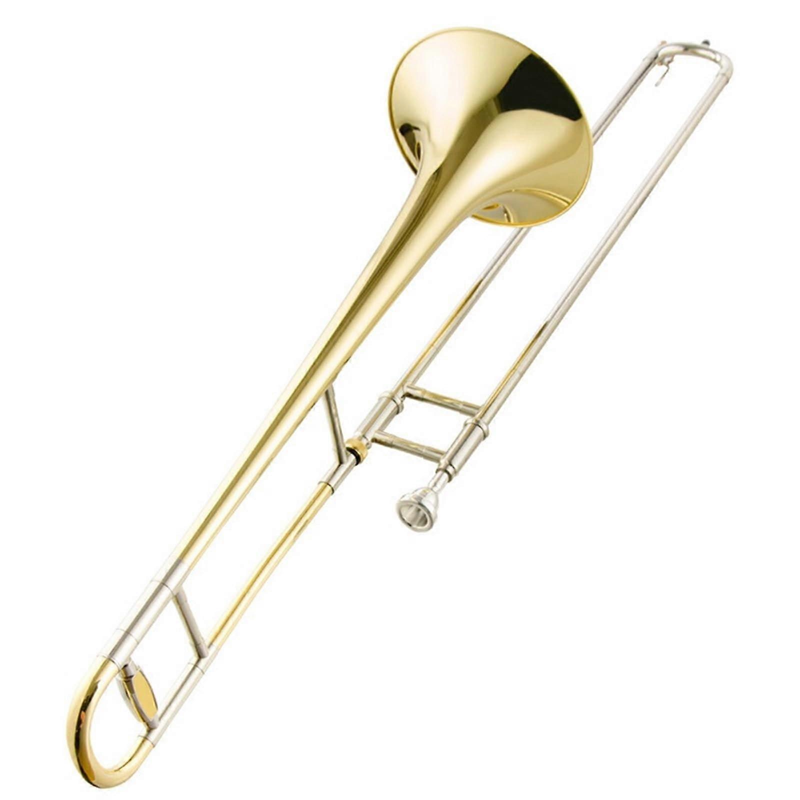 Professional Alto Trombone Brass B Flat with Smooth Slide and Responsive Tone for Adults