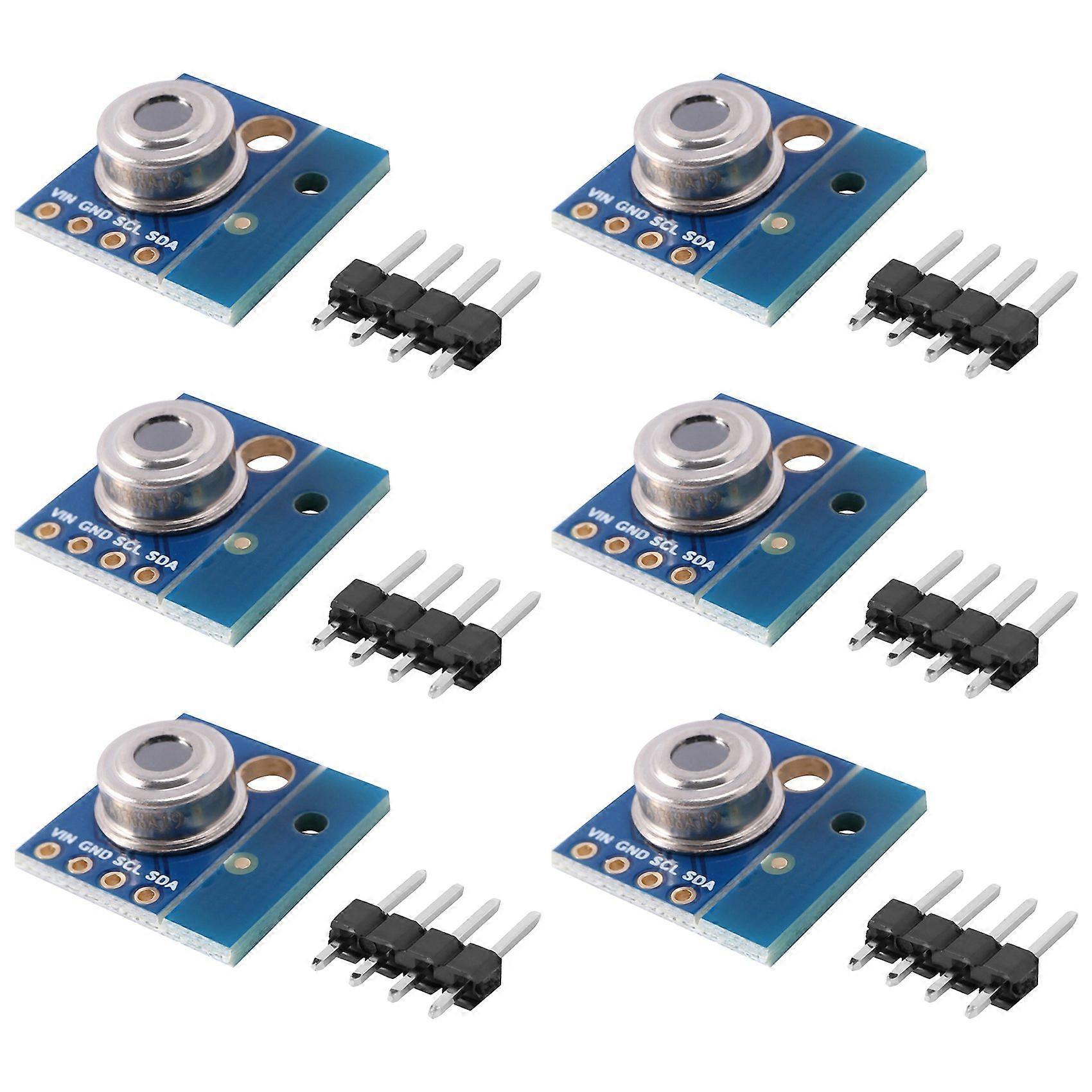6X MLX90614ESF MLX90614 Contactless Temperature Sensor Module