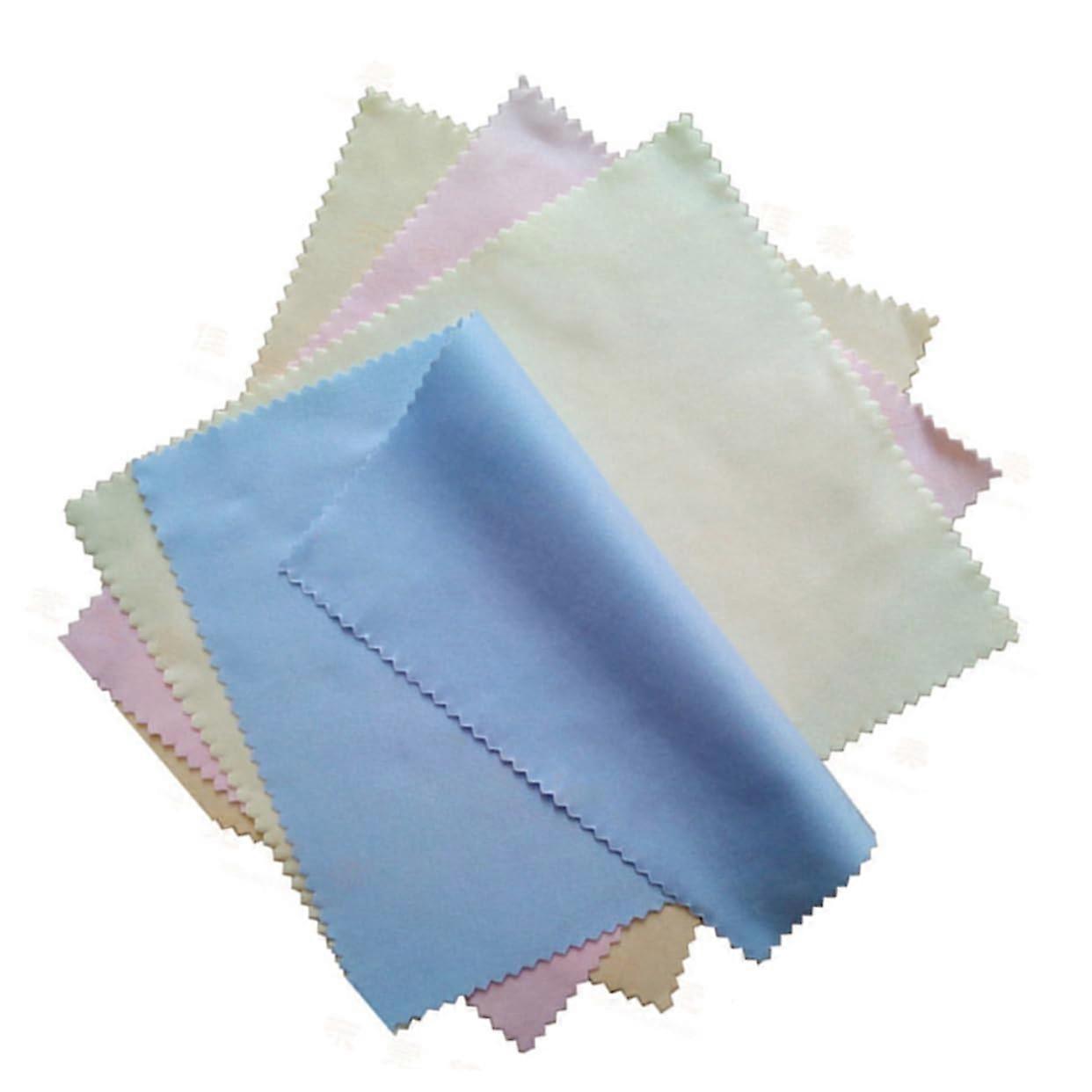 Microfiber Cleaning Cloth for Glasses and Screens, Scratch Reusable Lens Cloth Set