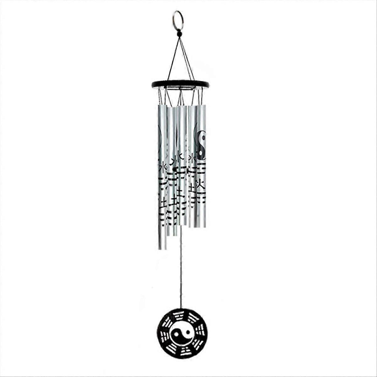 Small bagua wind chime pendant, retro metal wind chime