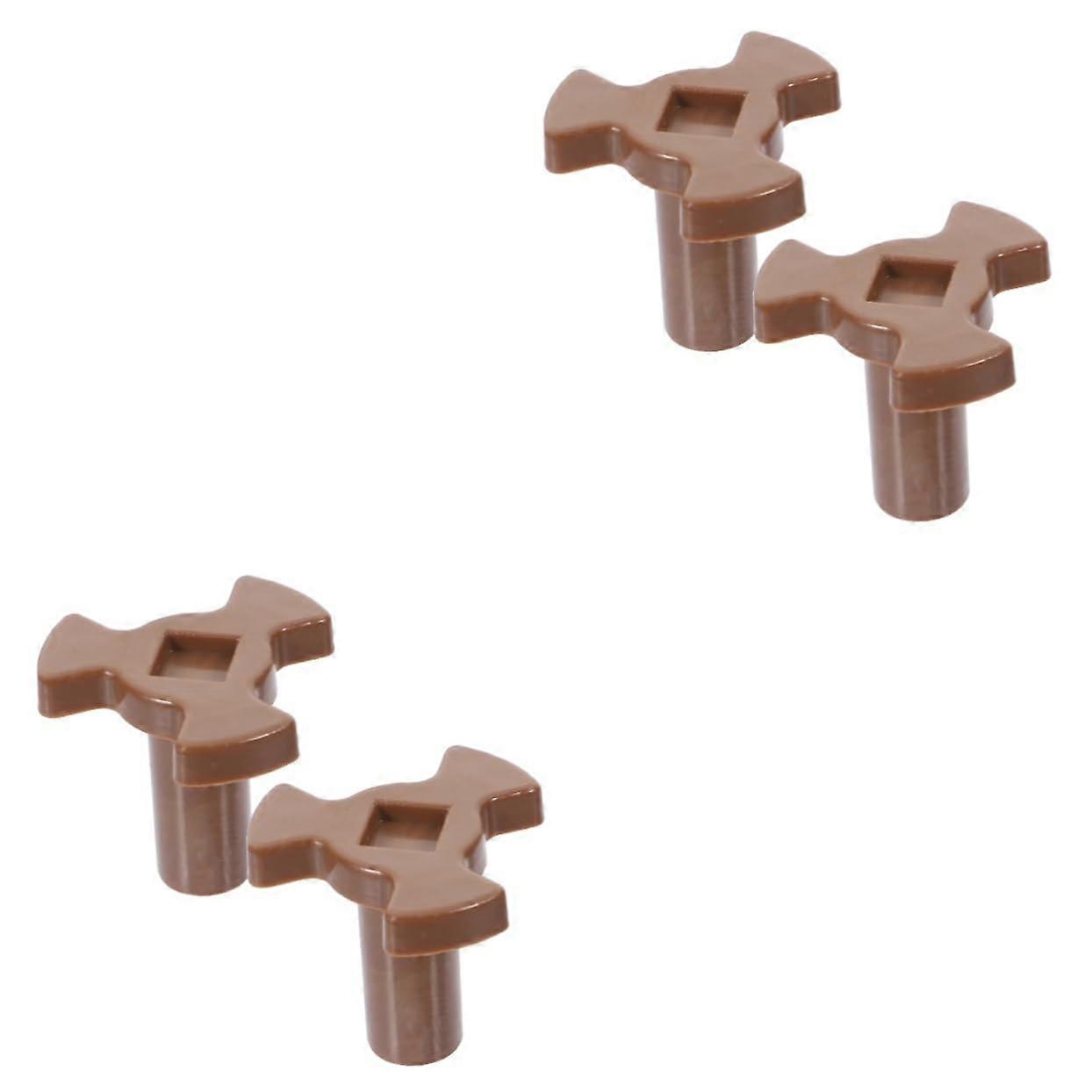 4pcs Microwave Turntable Coupling and Roller Ring Set for Smooth Rotation and Even Cooking