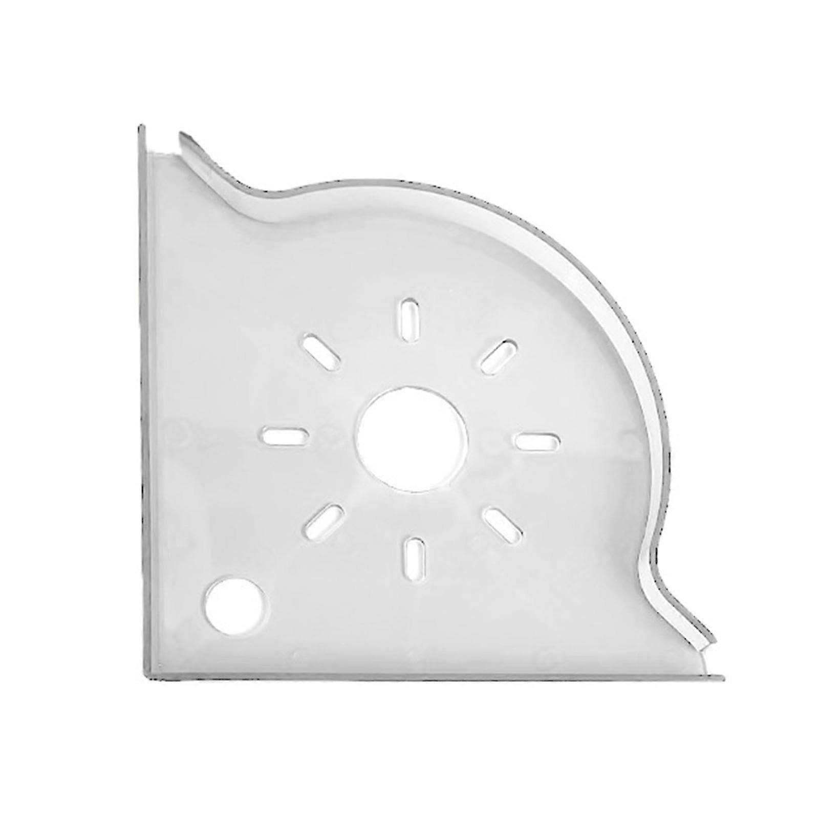 Aquarium Corner Shelf Space Saving Rack for Plants and Coral, Easy Tool Installation, White