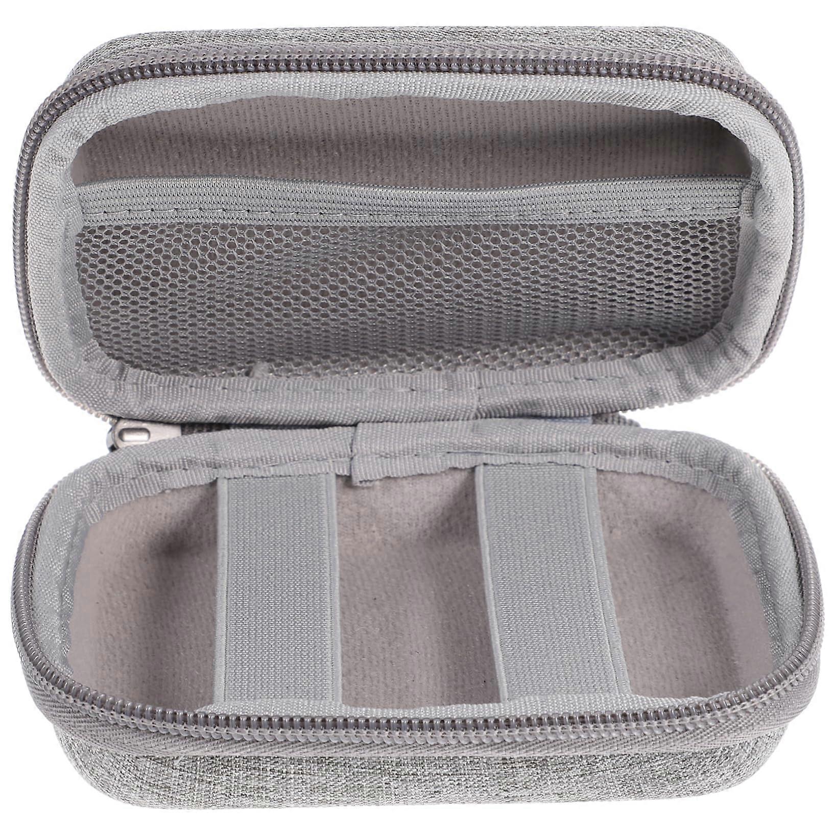 Electronics Travel Organizer with ImpactResistant Exterior and Tangle Cable Storage Case