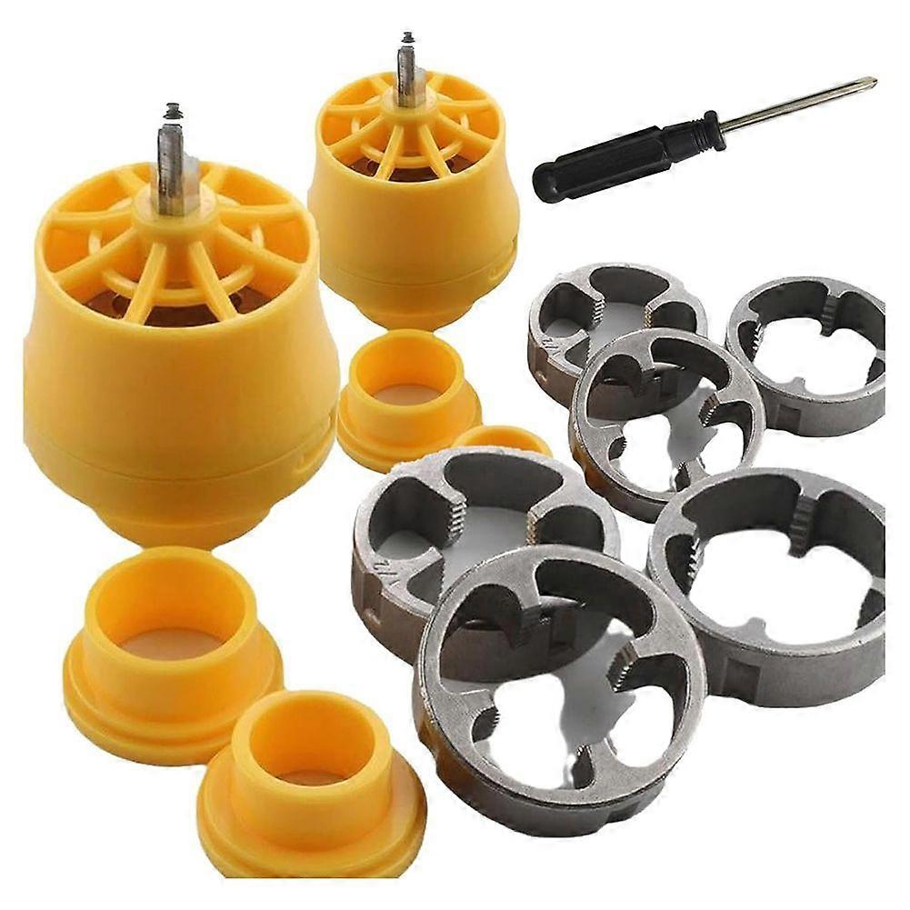 Pvc Thread Maker Tool for Electric Drill,Electric Drill Water Pipe Threading Device,Electric Drill Pvc Thread Maker Tool