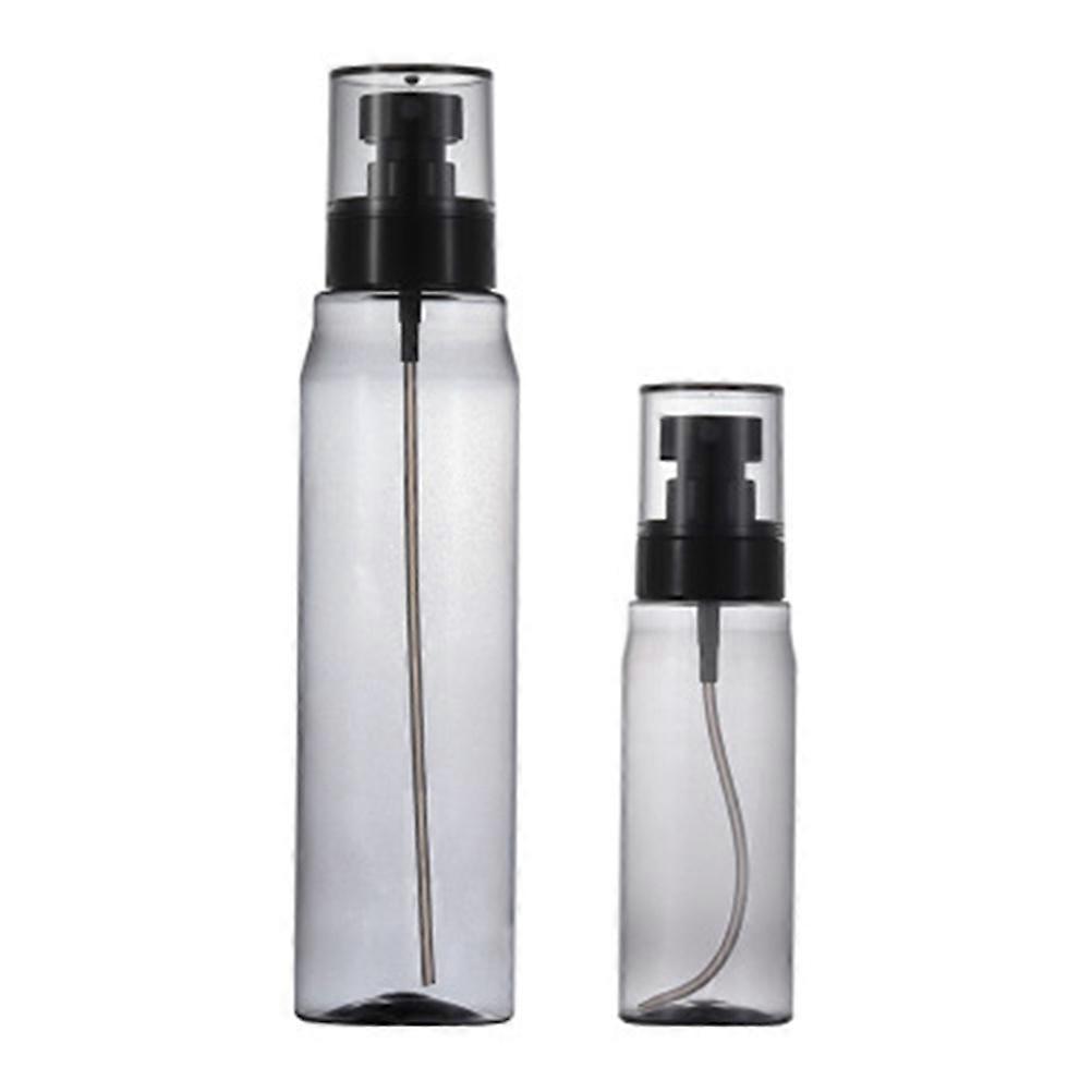 Spray Bottle Black Refillable Subpackaging Bottle for Storage 5Pcs Set