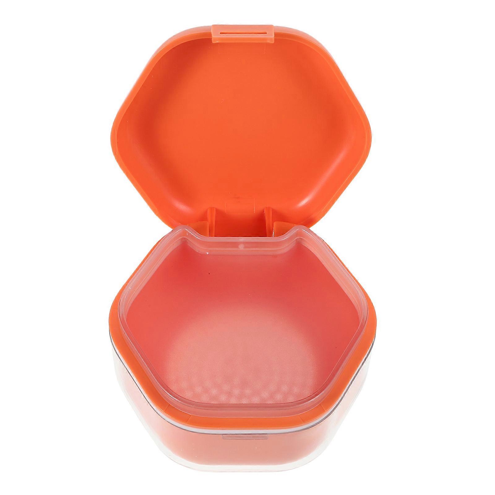 Invisible Teeth Braces Plastic Storage Case for Retainer Holder Travel Use