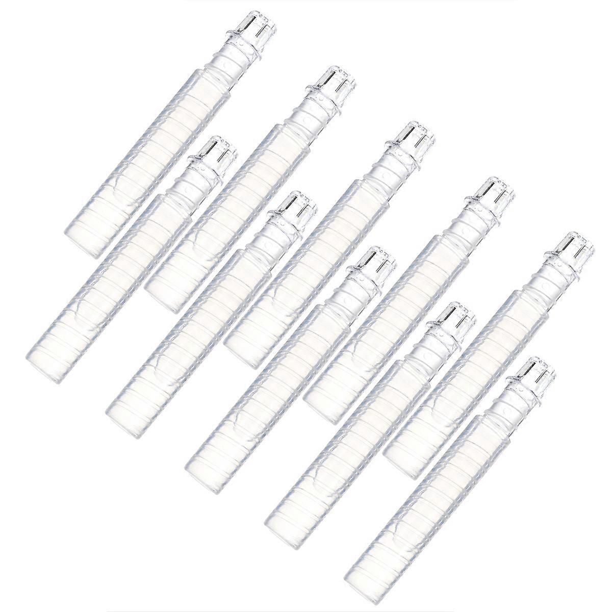 Plastic Chalk Holder Transparent for Chalk Use 20Pcs Practical Clip Cover