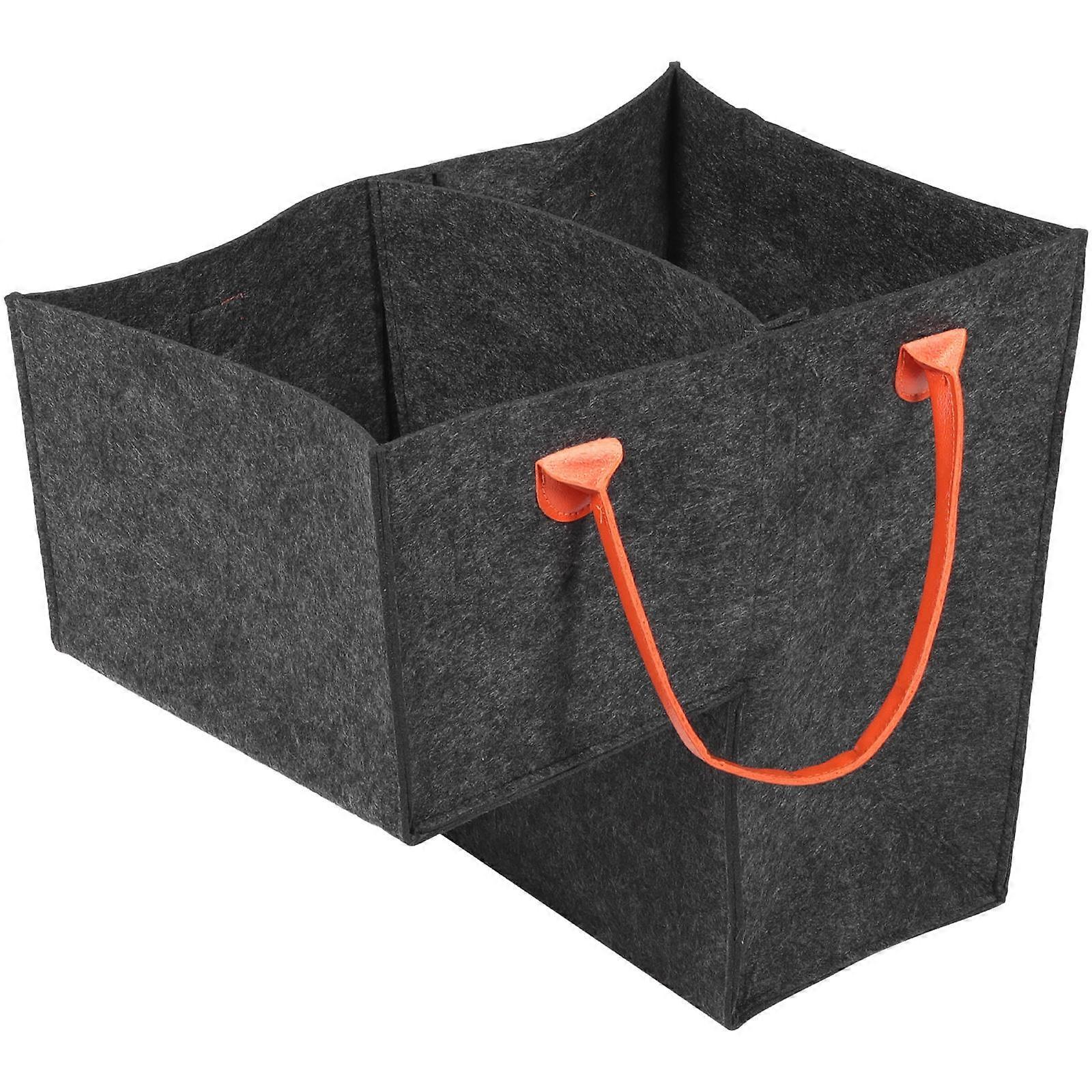 Laundry Basket Foldable Stair Basket for Storage Use 4Pcs with Handles