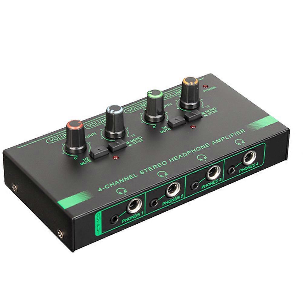 6 Channels Mini Headphone Amplifier HA400 for Music