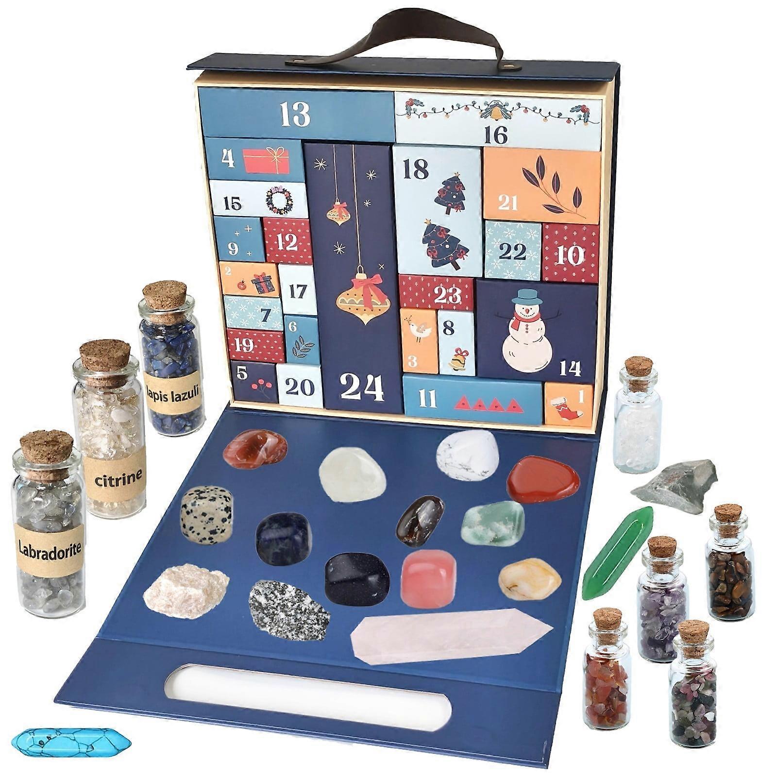 24pc Crystal Stone Countdown 24 Gift